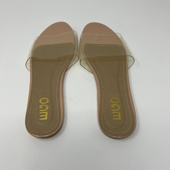 Ego Kerrie Clear Perspex Mule Sandals Women's Size 7 - Picture 3 of 10